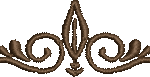 fleur de lis line